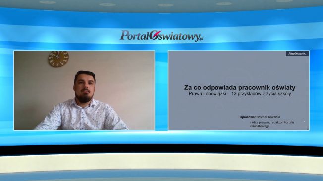 E-szkolenie:Za co odpowiada pracownik oświaty. Prawa i obowiązki – przykłady z życia szkoły