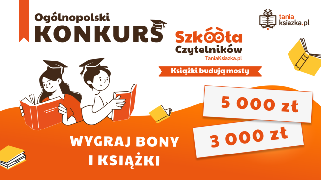 "Szkoła Czytelników" - TaniaKsiazka.pl konkursowo inspiruje do czytania