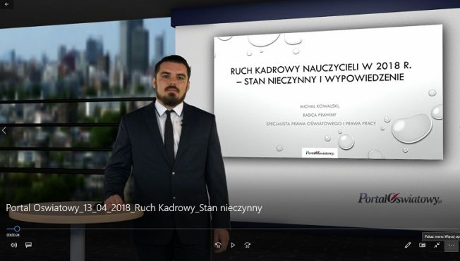 E-szkolenie: Ruch kadrowy nauczycieli w 2018 r. – stan nieczynny i wypowiedzenie