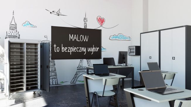 Koniec z chaosem kabli i ryzykiem pożaru. Jak mądrze w 4 krokach wybrać wózek do ładowania laptopów do szkoły?