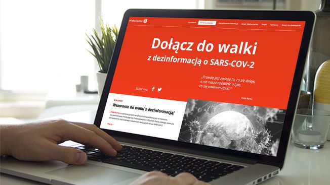 Startuje #Fakehunter – system do walki z infodemią