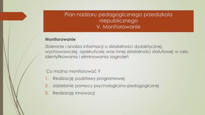 E-szkolenie: Nadzór pedagogiczny dyrektora przedszkola niepublicznego - cz. II