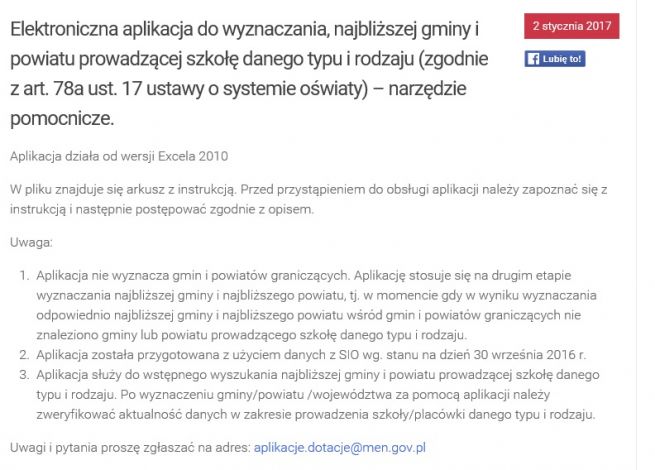 MEN: Nowa aplikacja pomagająca znaleźć placówkę