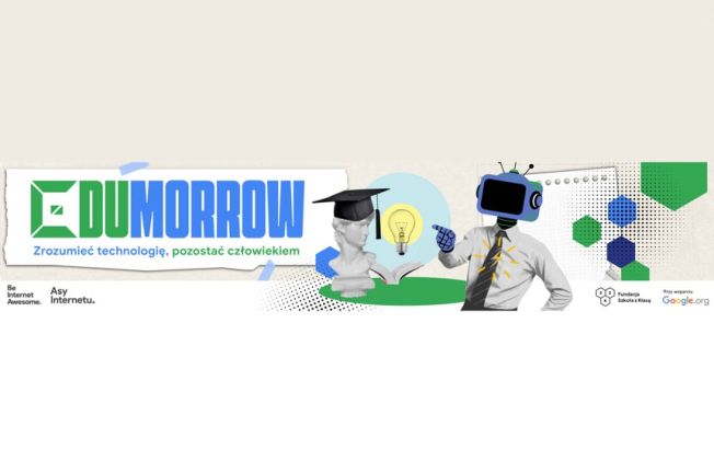 Porozmawiajmy o technologii po ludzku. Ruszyły zapisy na konferencję online EDUMORROW „Zrozumieć technologię, pozostać człowiekiem”