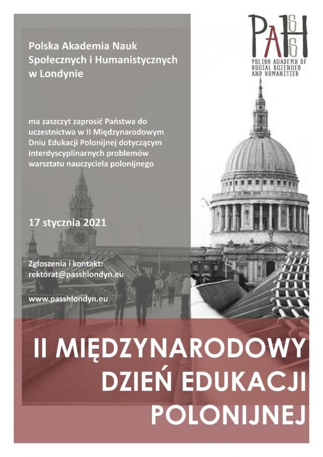 II MIĘDZYNARODOWY DZIEŃ EDUKACJI POLONIJNEJ