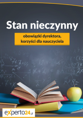 stan nieczynny nauczyciela