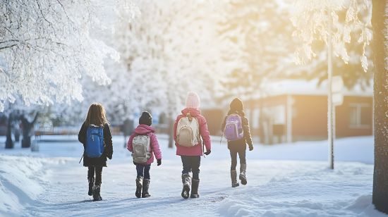 Zawieszenie zajęć w publicznych i niepublicznych szkołach z powodu gołoledzi
